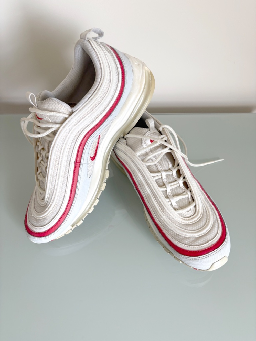 Nike Air Max 97 OG sneakers • University Red • size 12